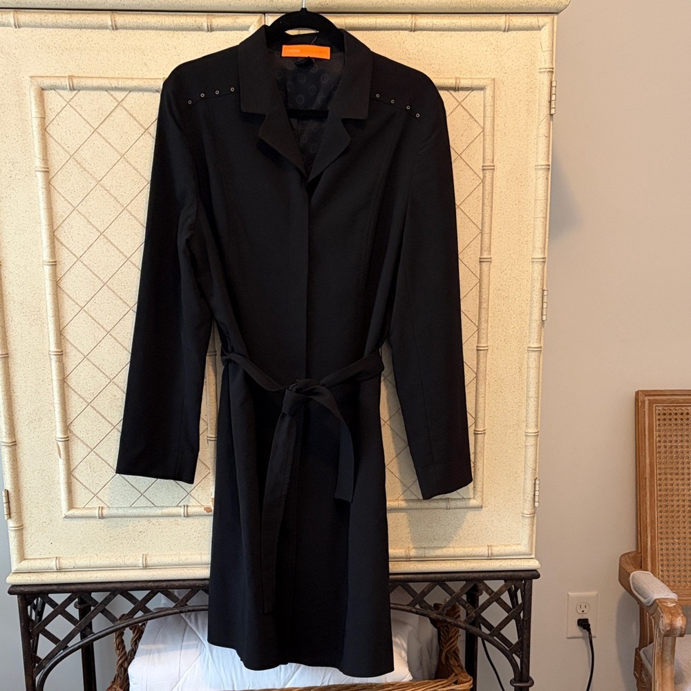 Cynthia Steffe Black Patterned Jacket - image 1